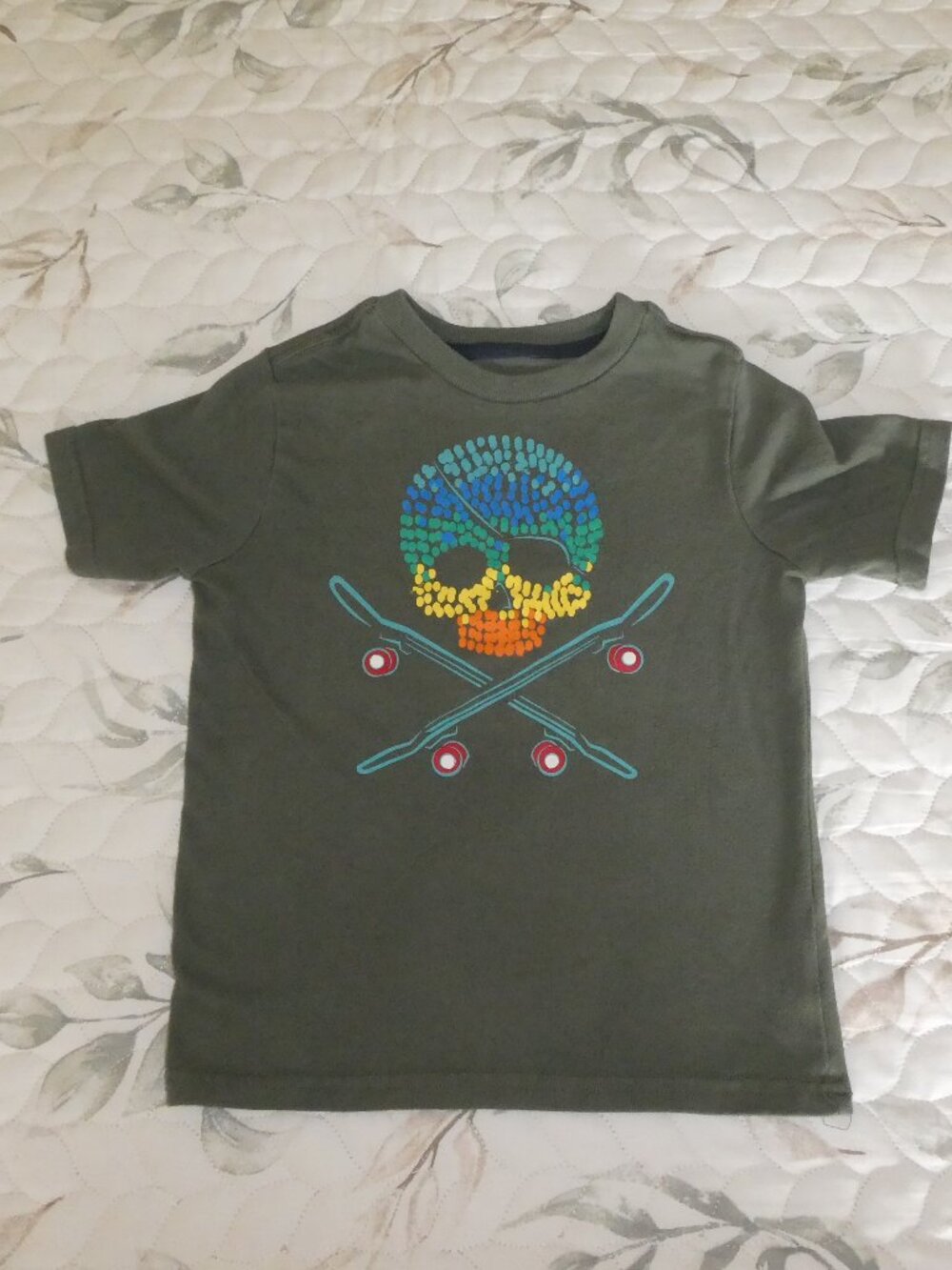 4/$20 Garanimals Skull & Skateboard T-shirt Boys Size 6